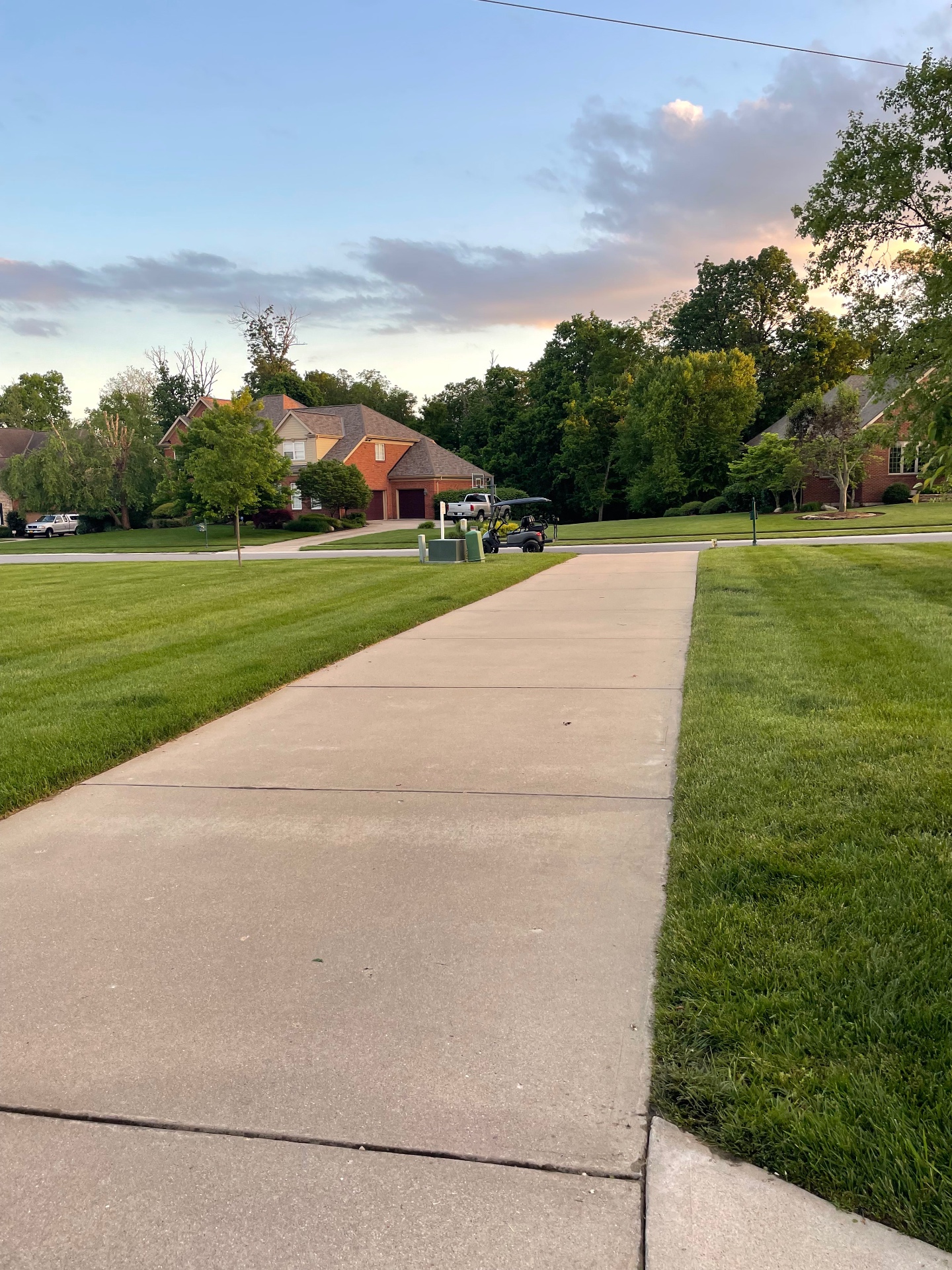 After driveway cleaning in Northern Kentucky
