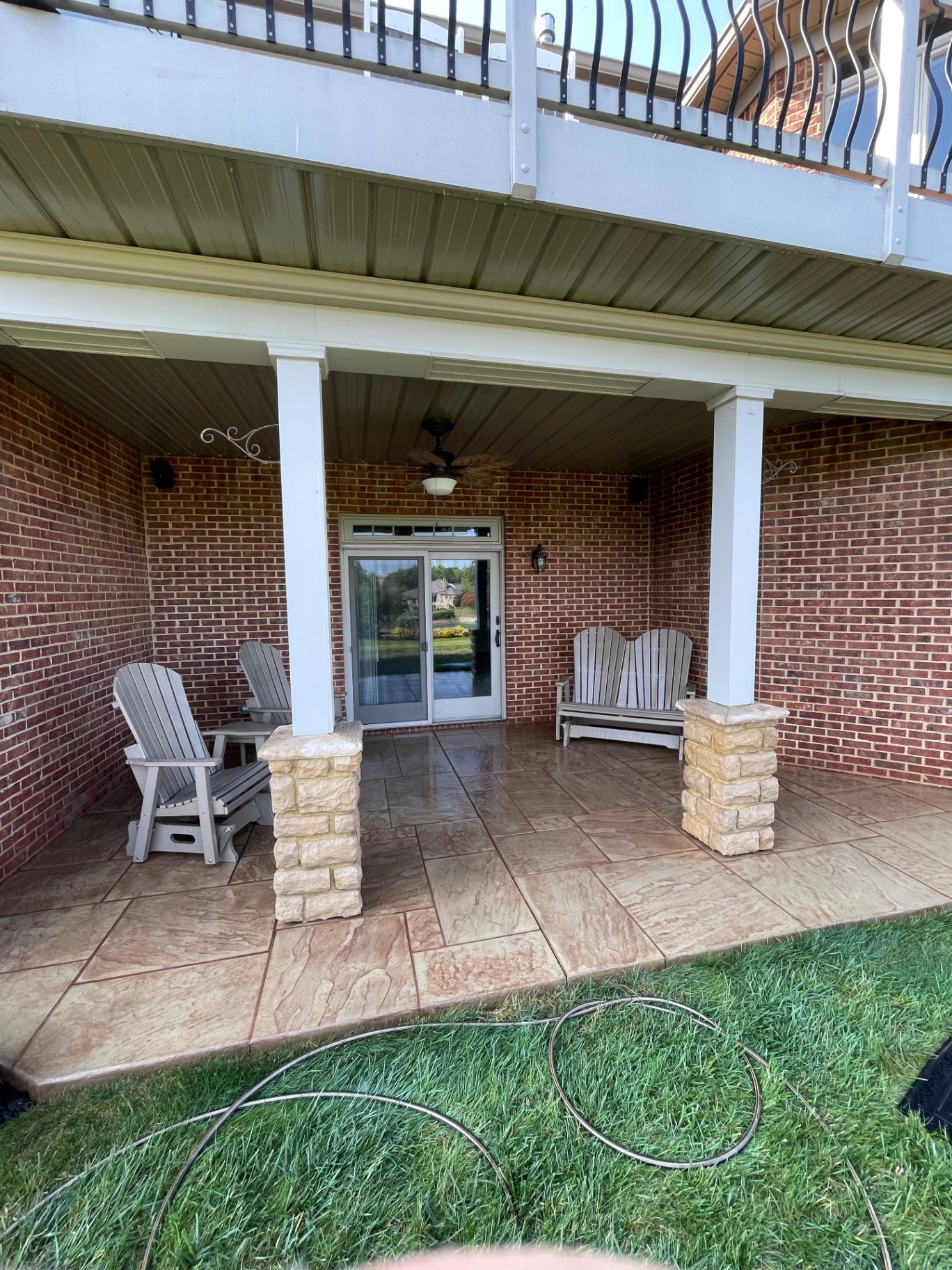 Stamped Concrete Patio by Revive Exterior in Union, KY